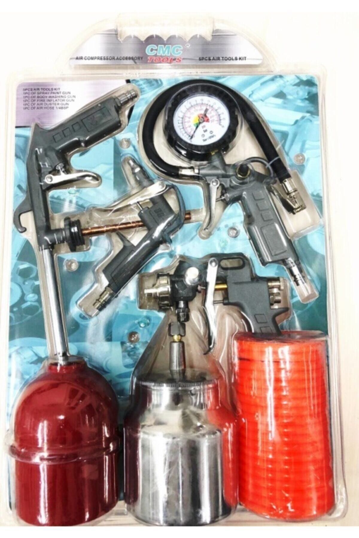 KOMPRESÖR HAVA SETİ 5 PARÇA HEGİ