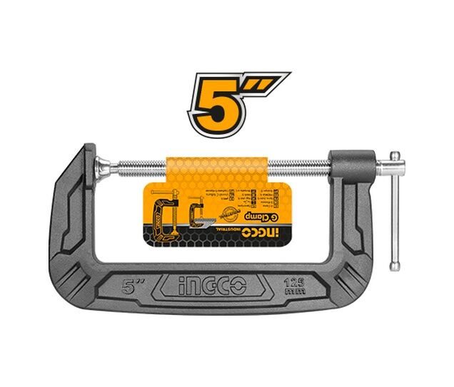 İngco Endüstriyel Çengelli G Tip Mengene 125mm HGC0105