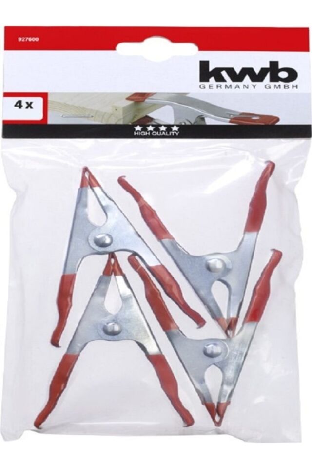 KWB 	 4Leimzangen 50 mm Mini, KX Metal Kıskaç 4 parça 50 mm