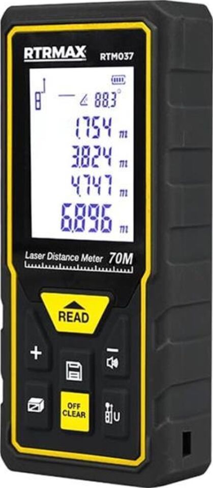Rtrmax - Rtm037 Lazer Mesafe Ölçer 70 Mt