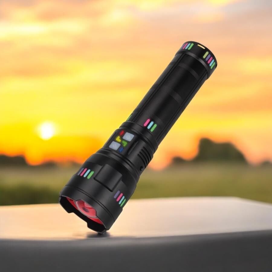 PANTHER USB ŞARJLI EL FENERİ PT-4123
