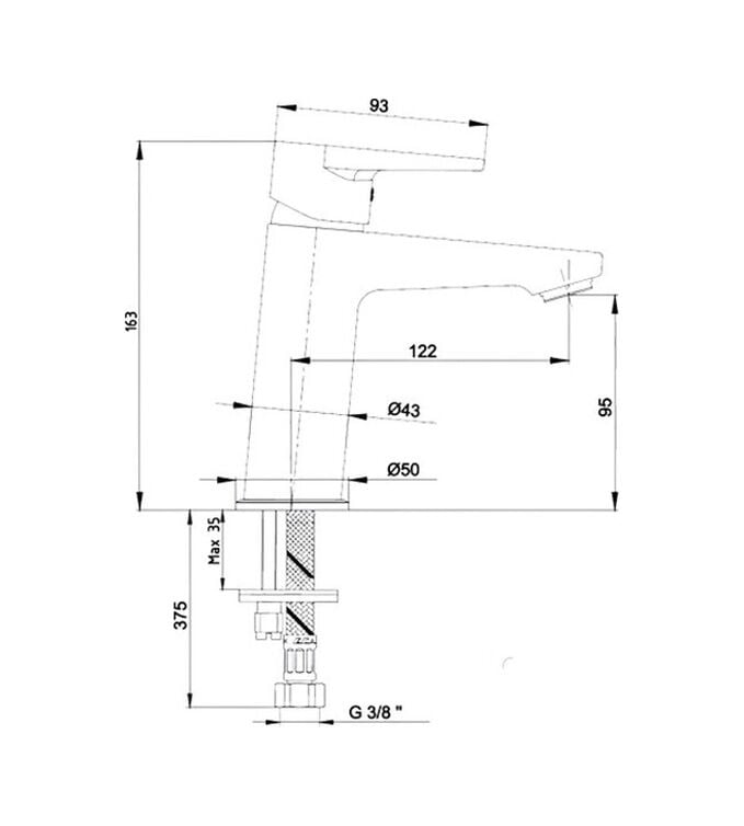 ECA DALIA LAVABO BATARYASI 102188111