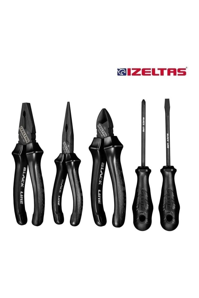 İzeltaş 13000 00 5133 Black Line El Aleti Seti 5 Parça