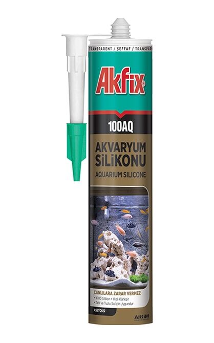 SİLİKON AKVARYUM AKFİX ŞEFFAF