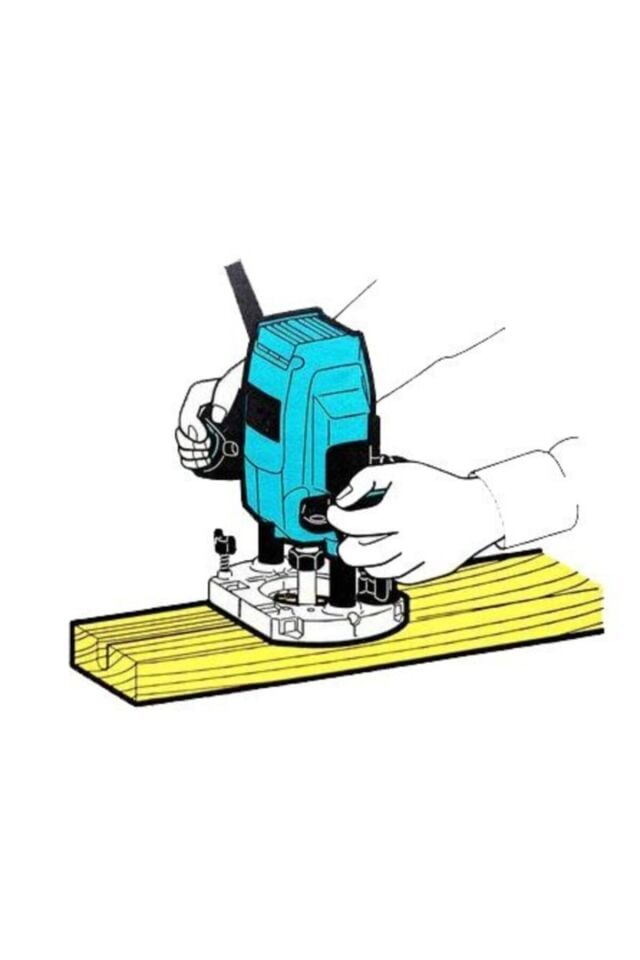 Makita Mt Serisi M3601b Dik El Freze Makinası 900 Watt
