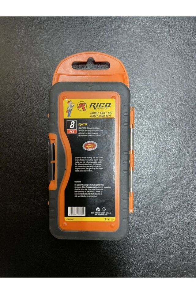 Rico Hoby Maket Bıçağı Seti 8 Parça