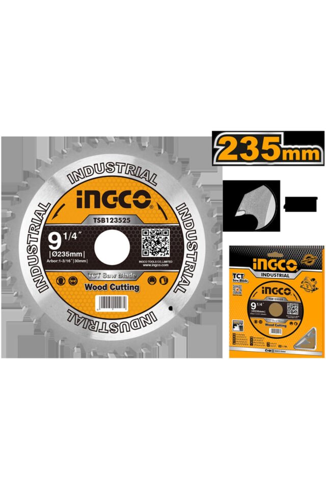 İNGCO TCT TESTERE 210X30 MM 30 DİŞ TSB123525