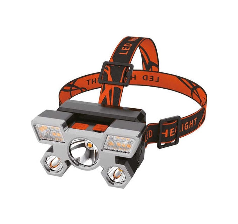 Panther Pt-5501 Usb Şarjlı Kafa Lambası Çok Renkli