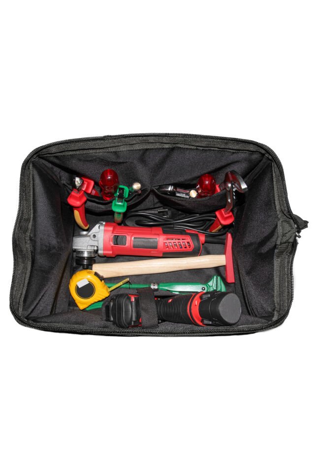 Grangos GRC06 16’’ Fermuarlı Bez Alet Taşıma Çantası