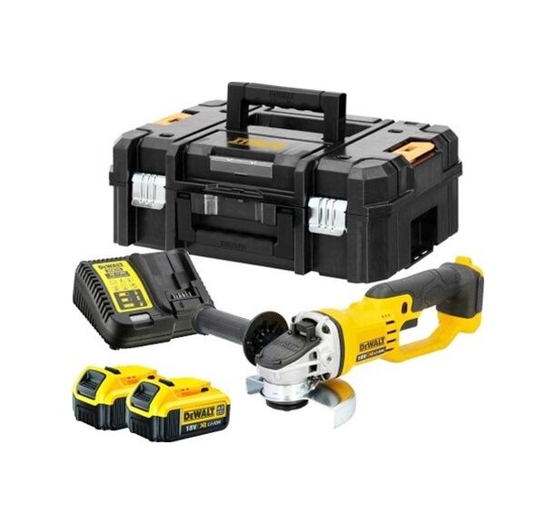 DEWALT AKÜLÜ TAŞLAMA 18V 4AH 125 MM DCG412M2