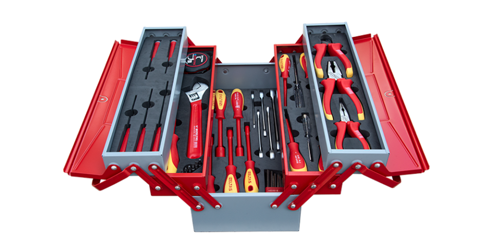 İZELTAŞ 5 GÖZLÜ TAKIM ÇANTASI 45 PARÇA