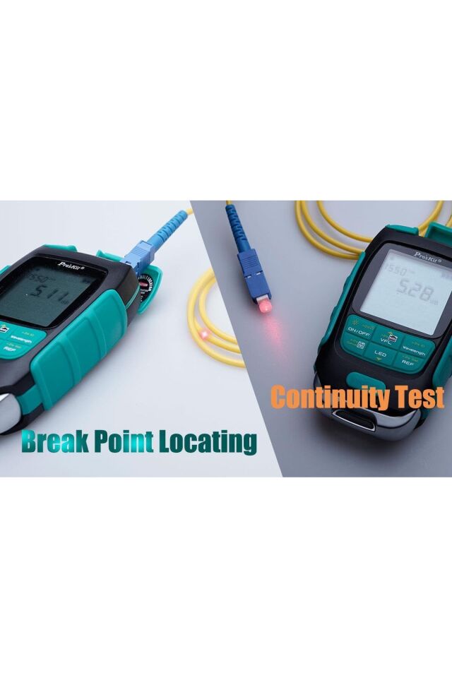 MT-7616 Fiber Optik Power Multimetre4 in 1 4 in 1, 30mW Output Self Calibration