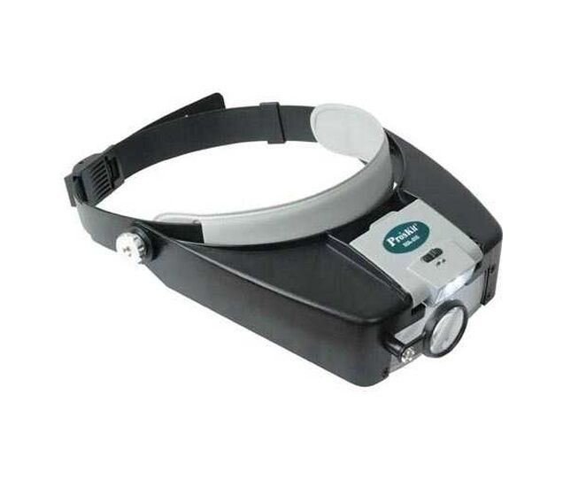 MA-016 Ayarlanabilir Kafa Büyüteci Tek1.8x üstüste binen 2.6x 3.giriş 5.8x