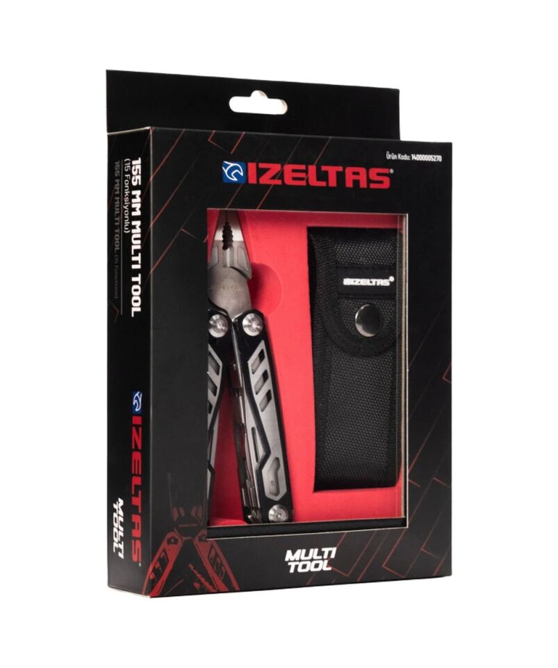 İZELTAŞ MULTİTOOL 15 FONKSİYONLU 155 MM PENSE
