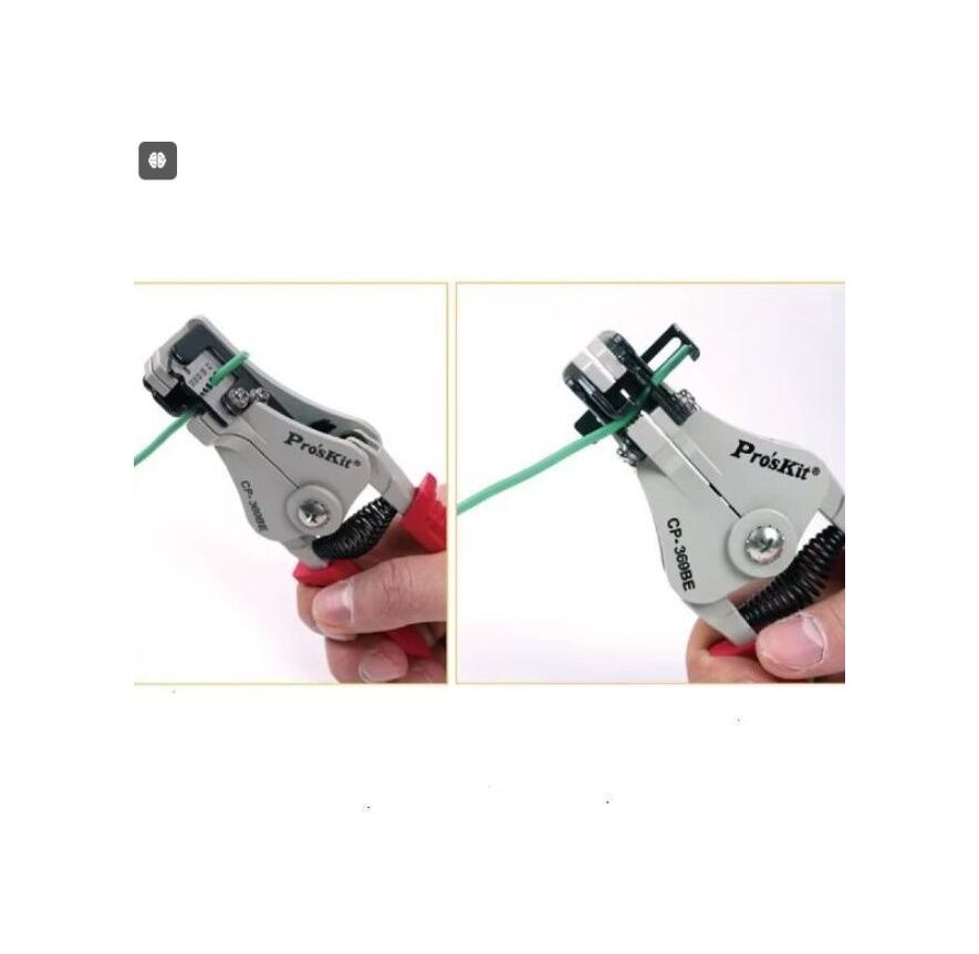CP-369BE Kablo Soyma Pensesi 1.01.6,2.0,2.6,3.2mm Ayarlanabilir Durma Noktası