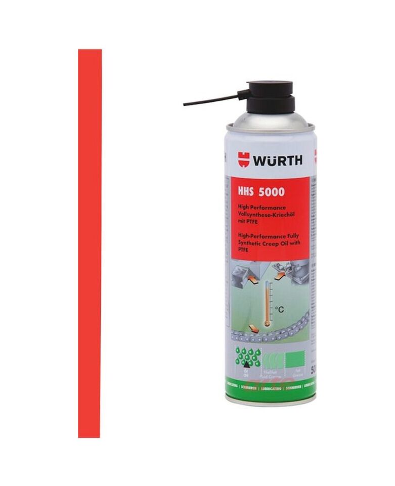 WÜRTH HHS 5000 ISIYA DAYANIKLI YAĞLAMA 500 ML