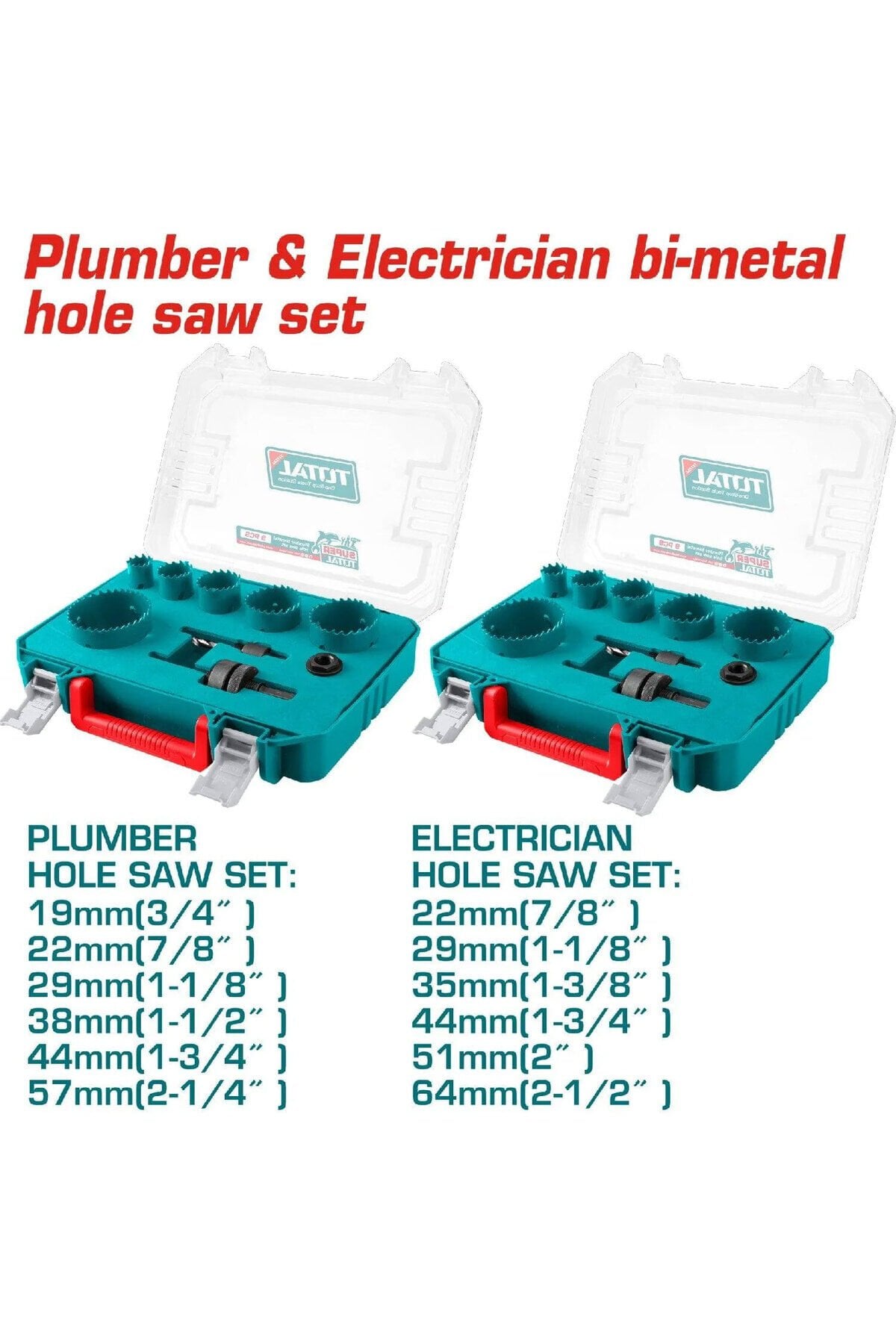 Total Bi-Metal Panç Seti 2’li TACSH0021