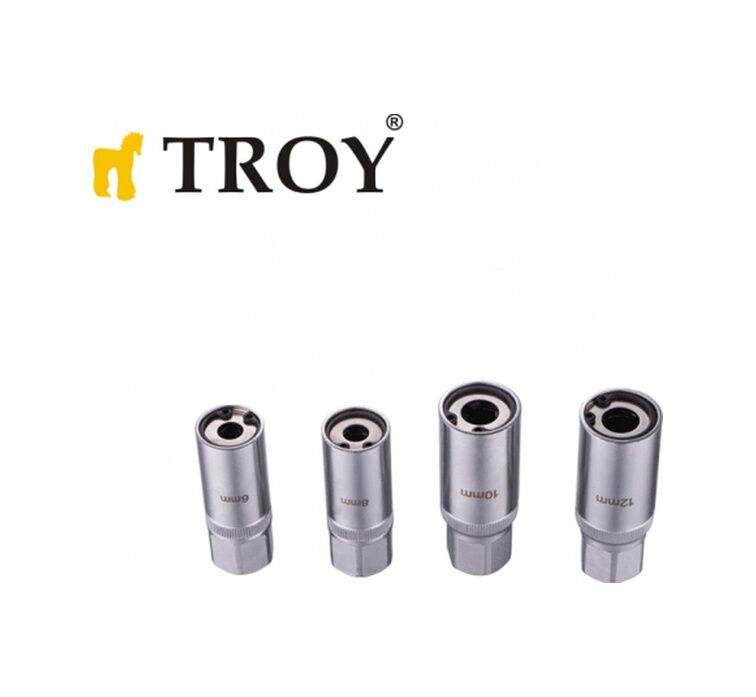 Troy 26155 Bozuk Civata Sökme Seti. 1/2'' . 4 Parça