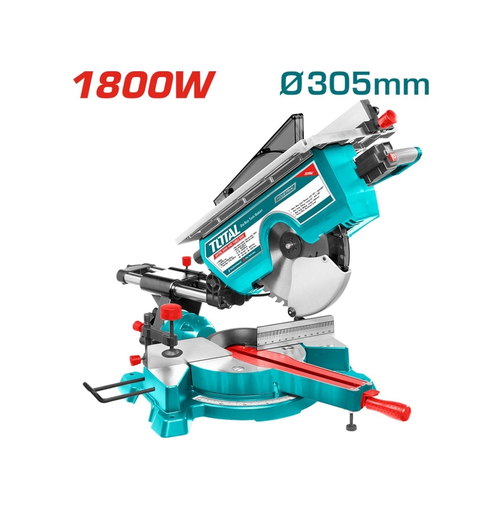 TOTAL GÖNYE KESME MAKİNASI ÜST.TABL.305 MM TMS43183051