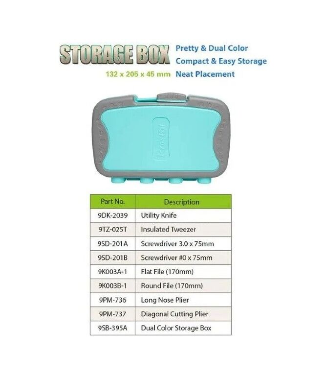 Proskit Pk-301 Mini Çantalı Alet Seti