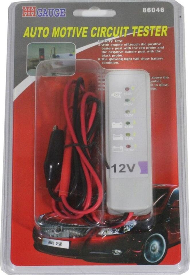 Nt Tools Oto Akım Test Cihazı 12 Volt Ölçüm Cihazı (Ntt8646)