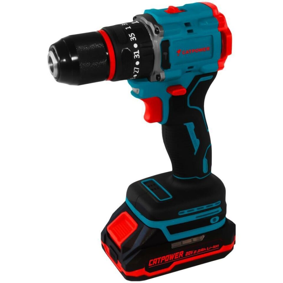 CATPOWER AKÜLÜ DARBELİ VİDALAMA 20V 2 AH CAT1025