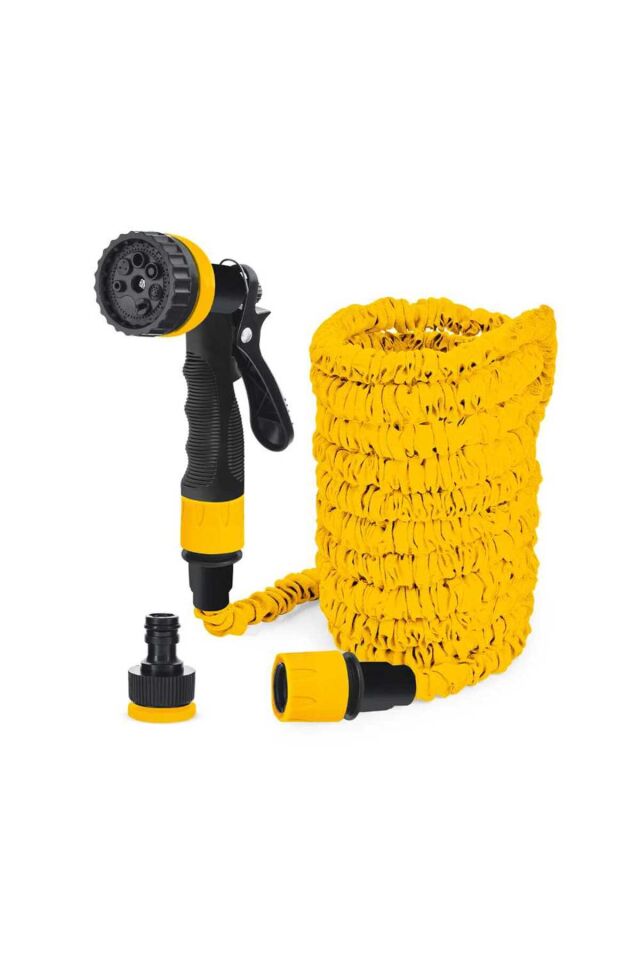 Sgs4272 7 Fonksiyonlu Bahçe Sulama Hortum Seti 5-15 Metre