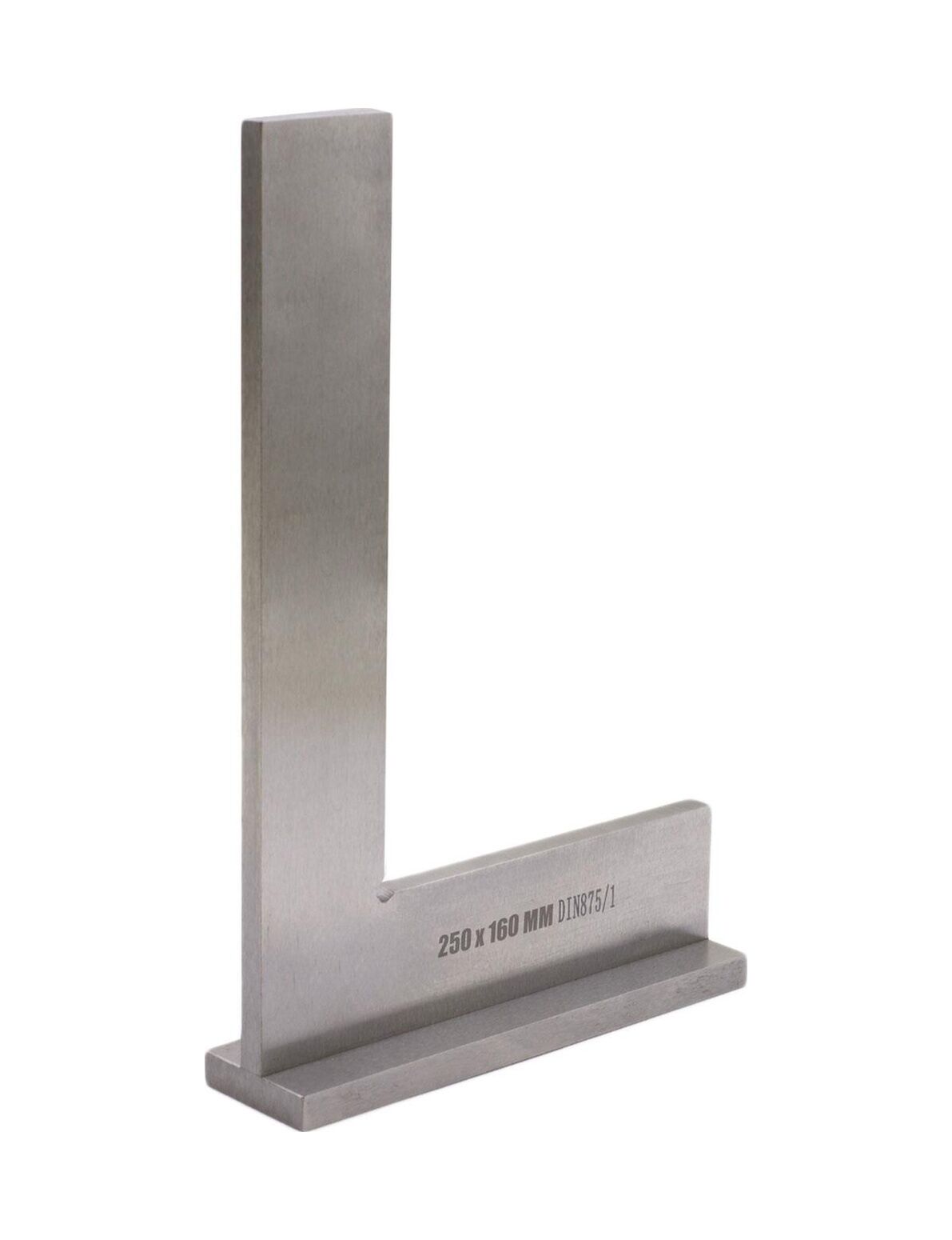 Gfb Şapkalı Gönye 250x160 mm DIN875/1 Çelik Gönye