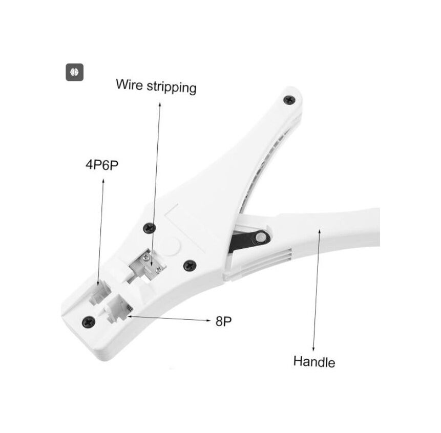 PH-033 Terminal Sıkma Pensesi 8P6P
