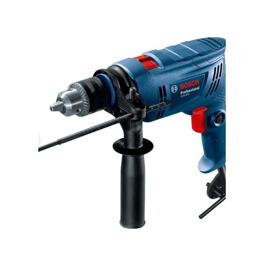 Bosch GSB 600 Darbeli Matkap + 100 Parça Aksesuar Seti - 06011A0321