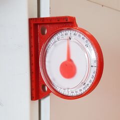 Bts 12103 Mıknatıslı Açı Ölçer Gönye Dereceli 0 Derece-360 Derece