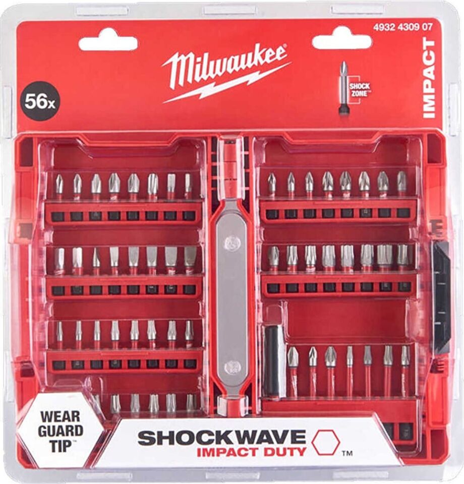 MİLWAUKE BİTS UÇ SETİ 56 PARÇA T4932430907