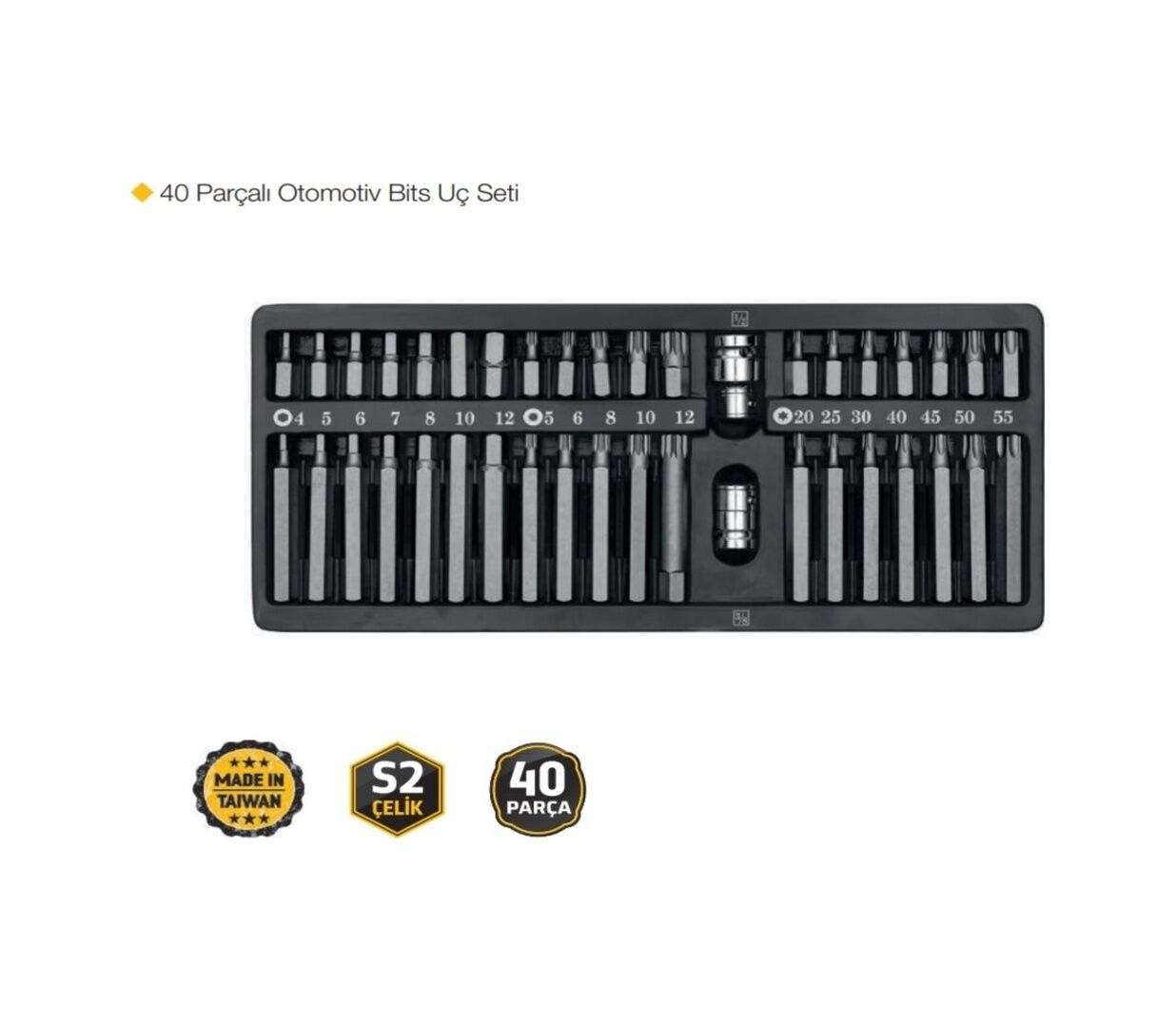 GFB BİTS UÇ SETİ 40 PARÇA 5260