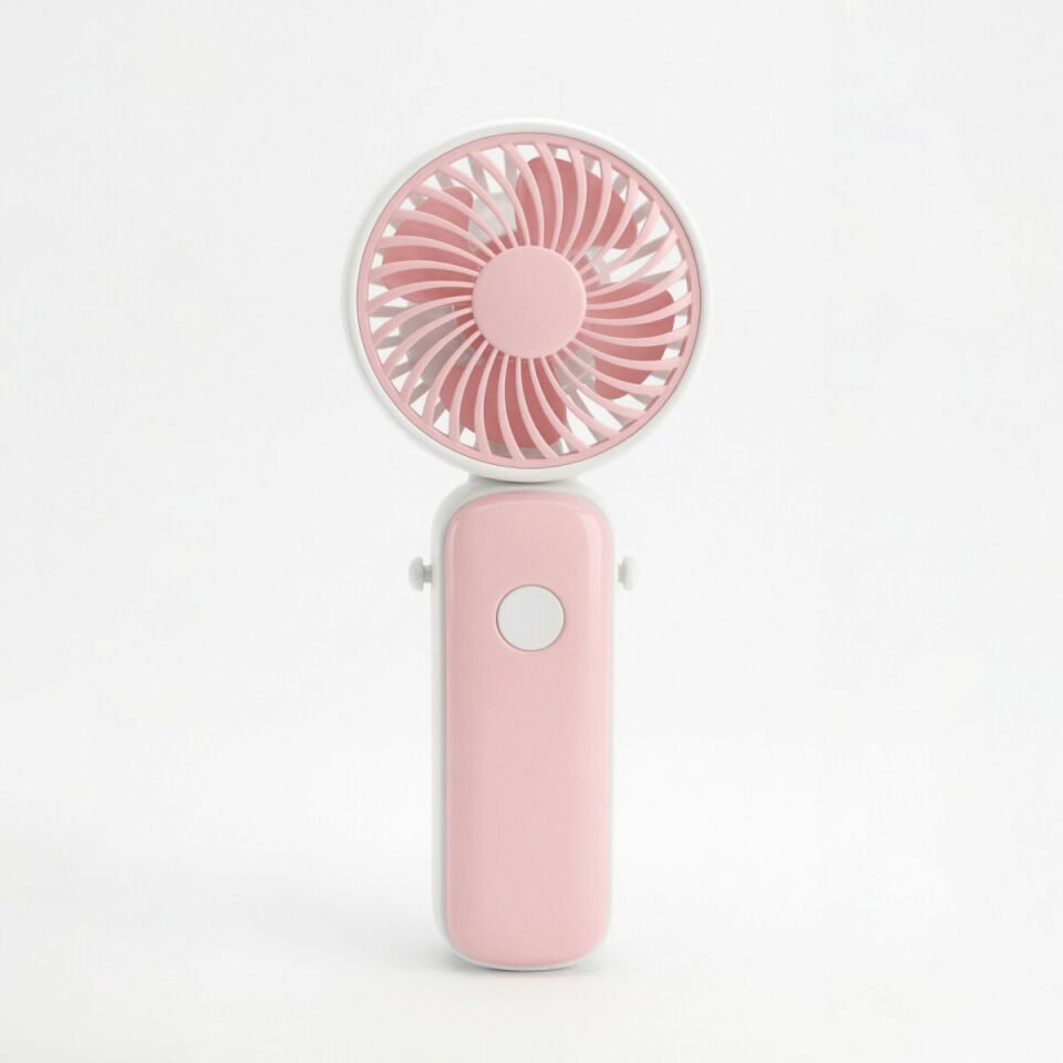 AVEC AV-F138 USB Mini Fan 3 Kademe Hız Katlanabilir Taşınabilir Masaüstü ve El Tipi Fan 4 Renk Karışık Şarjlı