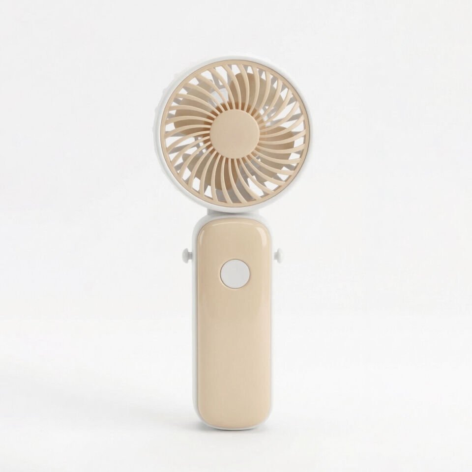 AVEC AV-F138 USB Mini Fan 3 Kademe Hız Katlanabilir Taşınabilir Masaüstü ve El Tipi Fan 4 Renk Karışık Şarjlı