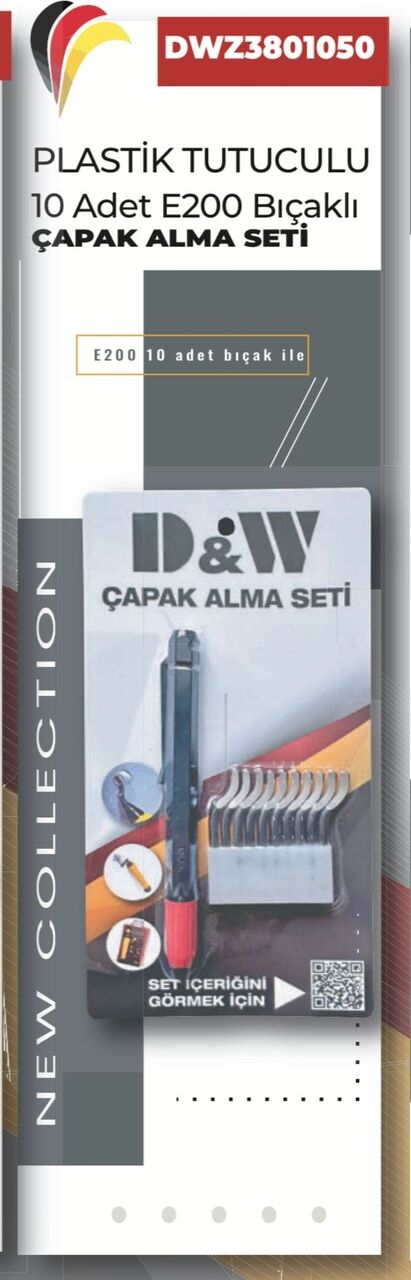 DW BIÇAKLI PLASTİK TUTUCULU ÇAPAK ALMA DWZ3801050