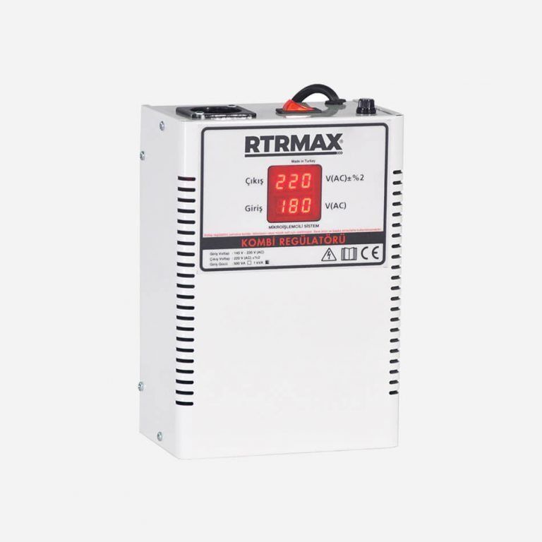 Rtrmax Rtm5990 Voltaj Regülatörü 0,5 Kva Monofaze Röleli Tip