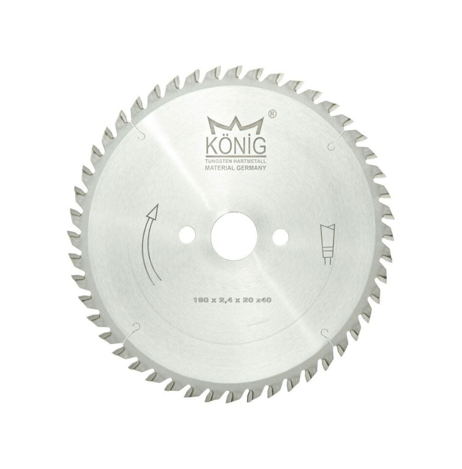 ELMAS TESTERE KONİG 190X2.4X40 DİŞ