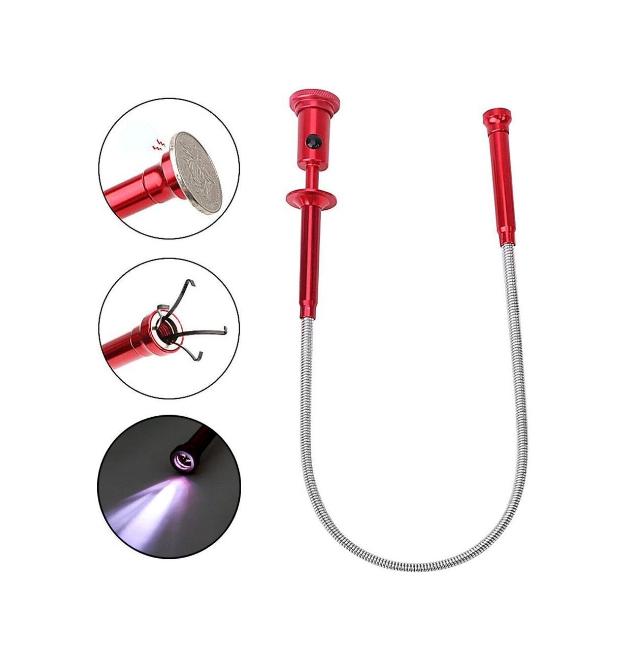 5497 ESNEK MAKİNİST PARMAĞI MIKNATISLI TUTUCU IŞIKLI