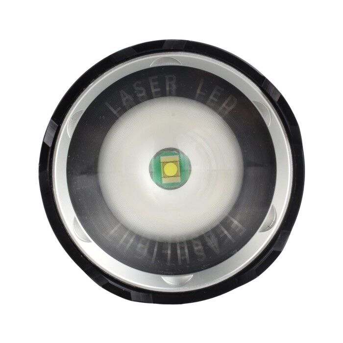 PANTHER PT-4117 USB Şarjlı El Feneri 50W 6000 Lumen Lazer & Led Zoom Dimmer Powerbank Tripod Uyumlu Renkli Lensler