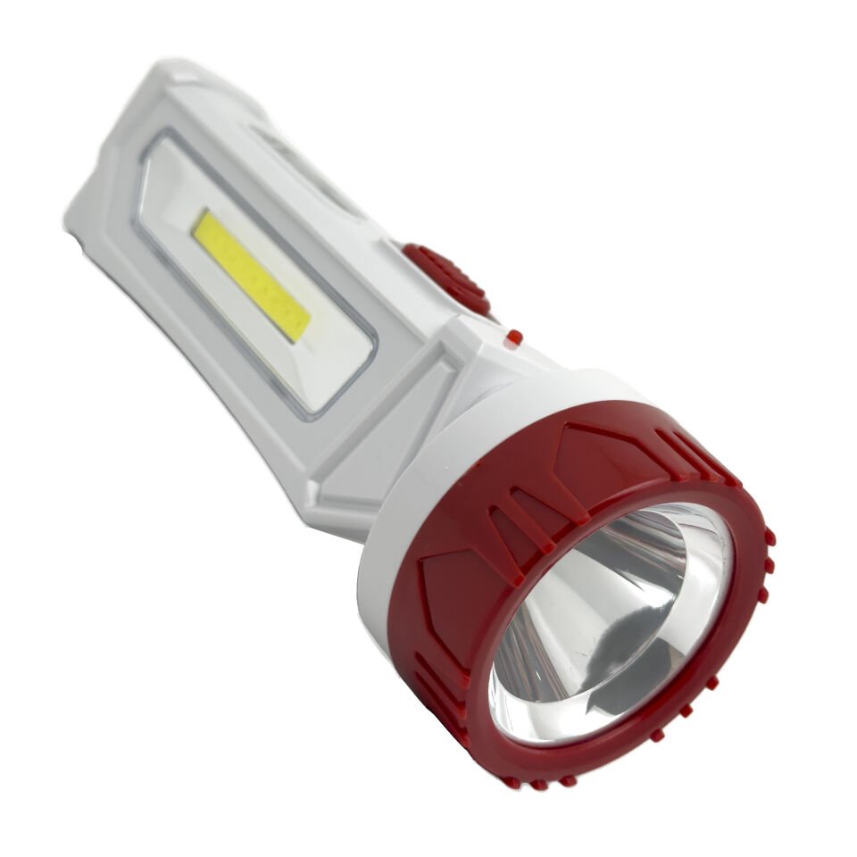 PANTHER PT-9930 USB Şarjlı Solar El Feneri 2W Led COB Led 300 Lumen Taşınabilir Güneş Enerjili Kamp ve Acil Durum Feneri