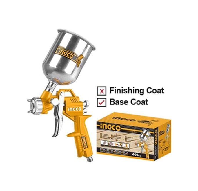 İNGCO BOYA TABANCASI 400 CC ÜSTTEN DEPOLU ASG4041