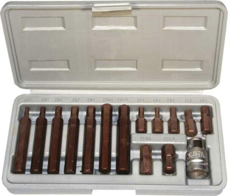 RİCO BİTS SETİ 15 PARÇA KAPLAMALI KK0001