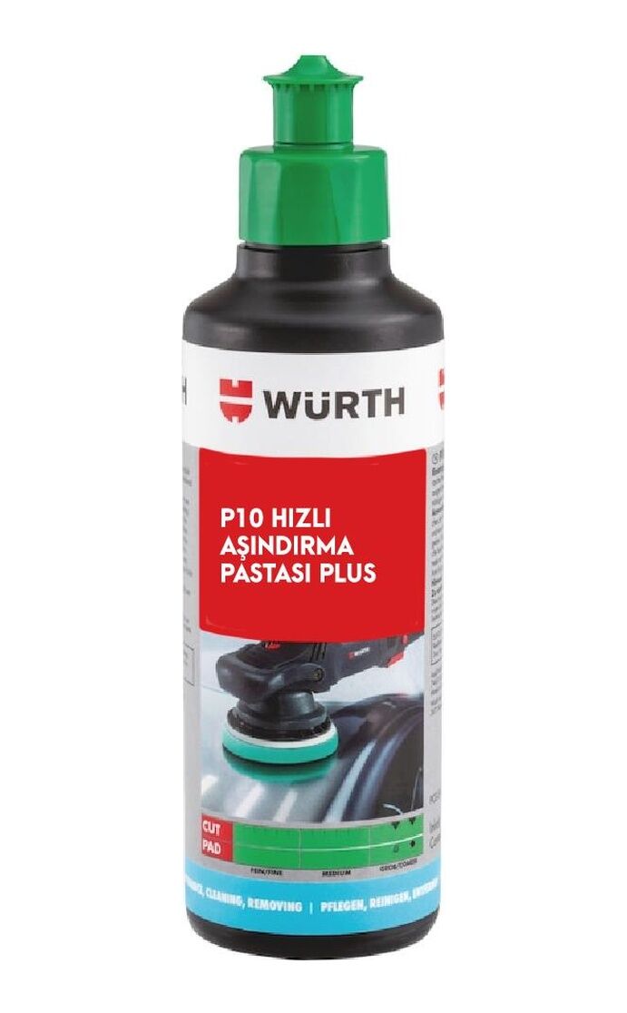 WÜRTH P10 HIZLI AŞINDIRMA PASTASI 250 GR