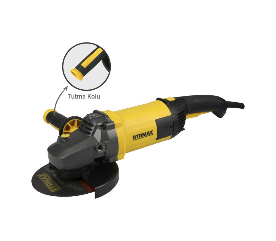 Rtrmax RTM1180 Büyük Taşlama Makinası 180 mm 2300 W