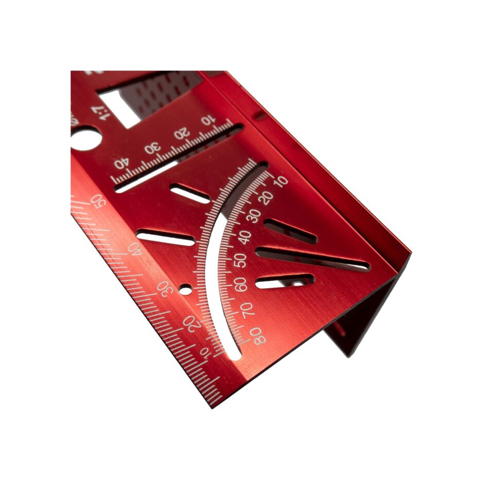 Rox Wood 0092 Alüminyum 3d Açılı Gönye İşaretleme 150 Mm