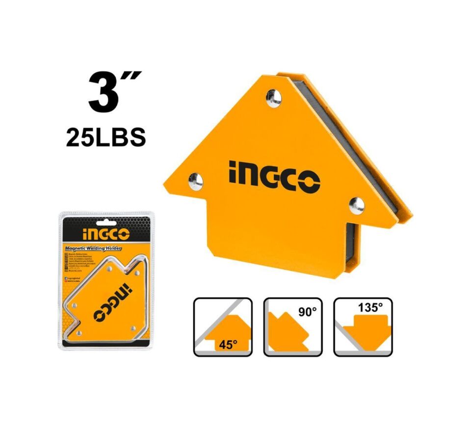 Ingco AMWH25031 Manyetik Kaynak Tutucu 25 LBS