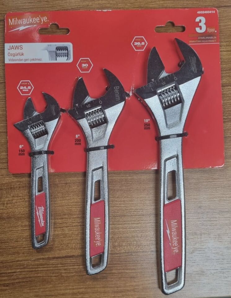 MİLWAUKE KURBAĞCIK SETİ 150/200/250 T4932493414