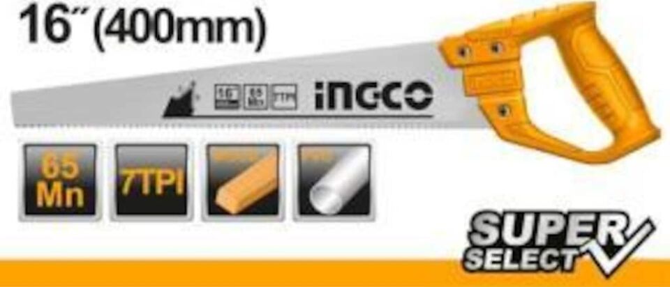 İNGCO PALA TESTERESİ 16'' 400 MM HHAS48400