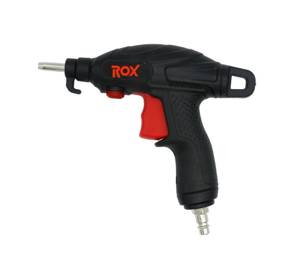 Rox Plastik Gövde Akış Ayarlı Hava Tabancası Kısa